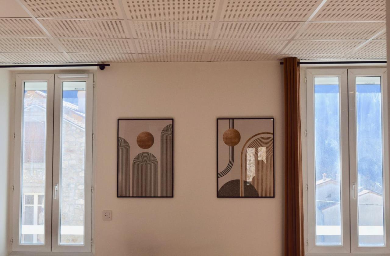 Hotel Et Appartements Les Platanes Thueyts Экстерьер фото
