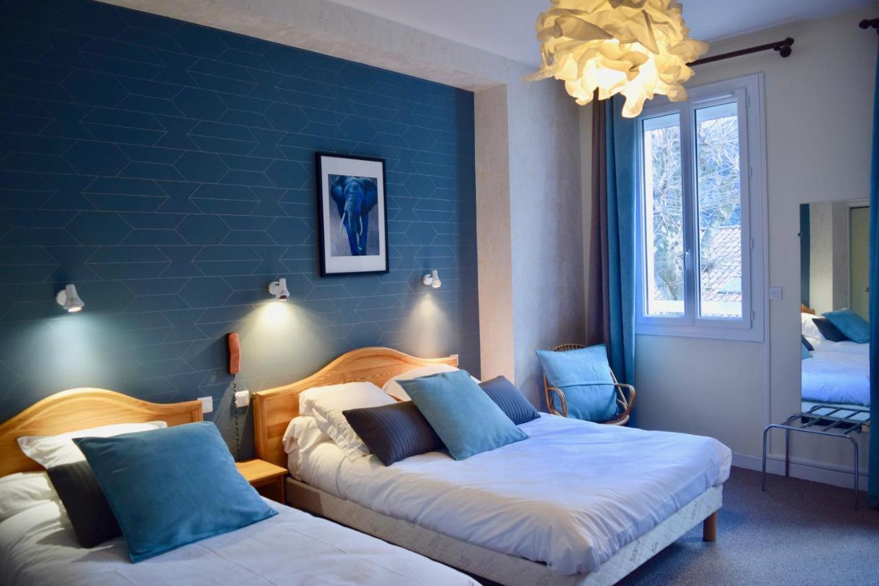 Hotel Et Appartements Les Platanes Thueyts Экстерьер фото