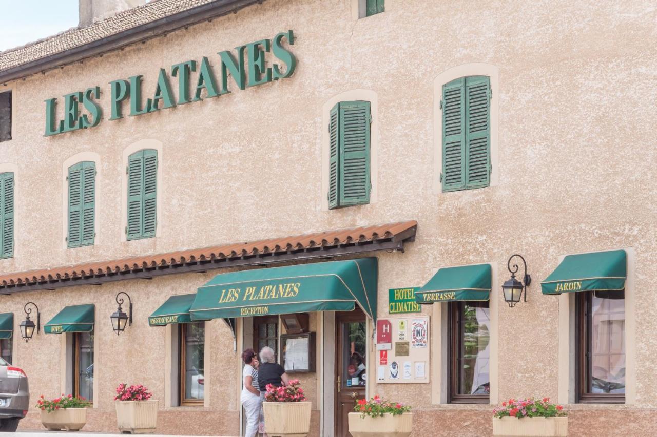 Hotel Et Appartements Les Platanes Thueyts Экстерьер фото