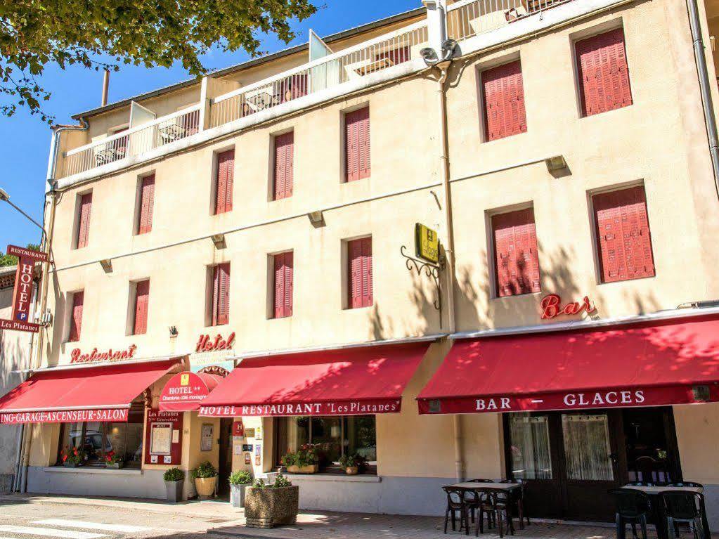 Hotel Et Appartements Les Platanes Thueyts Экстерьер фото
