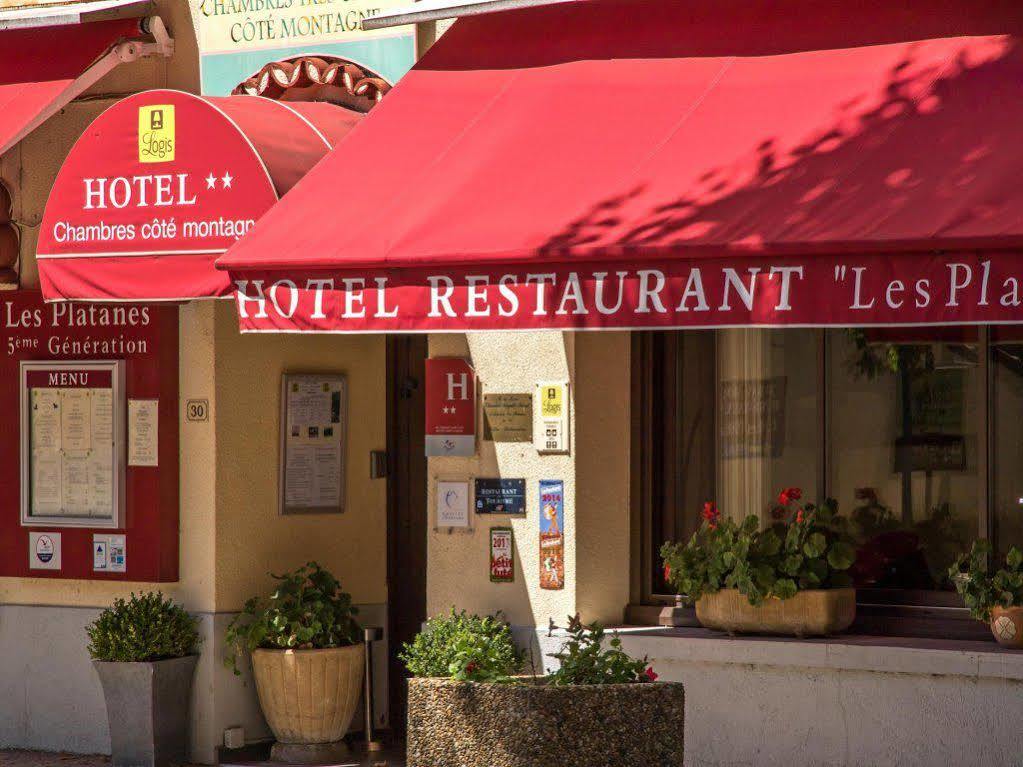 Hotel Et Appartements Les Platanes Thueyts Экстерьер фото
